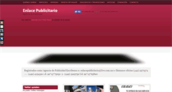 Desktop Screenshot of enlace-publicitario.com