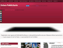 Tablet Screenshot of enlace-publicitario.com